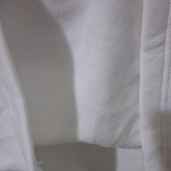 Under Armour Classic White Sleeveless Hoodie - Picture 6 of 7